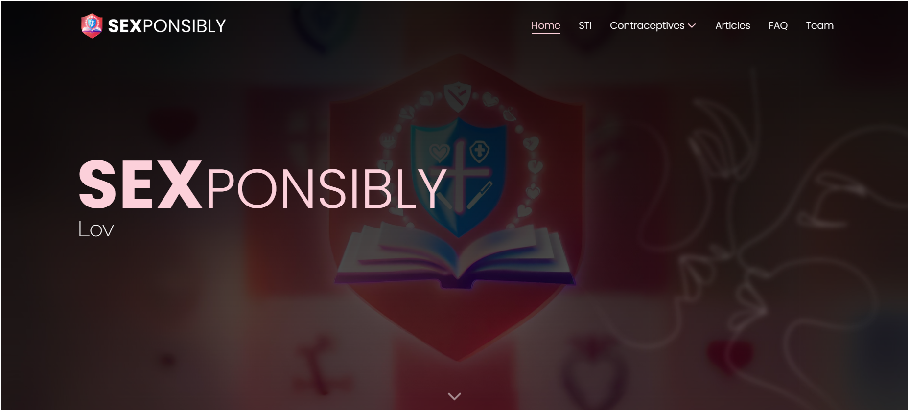 sexponsibly website screenshot